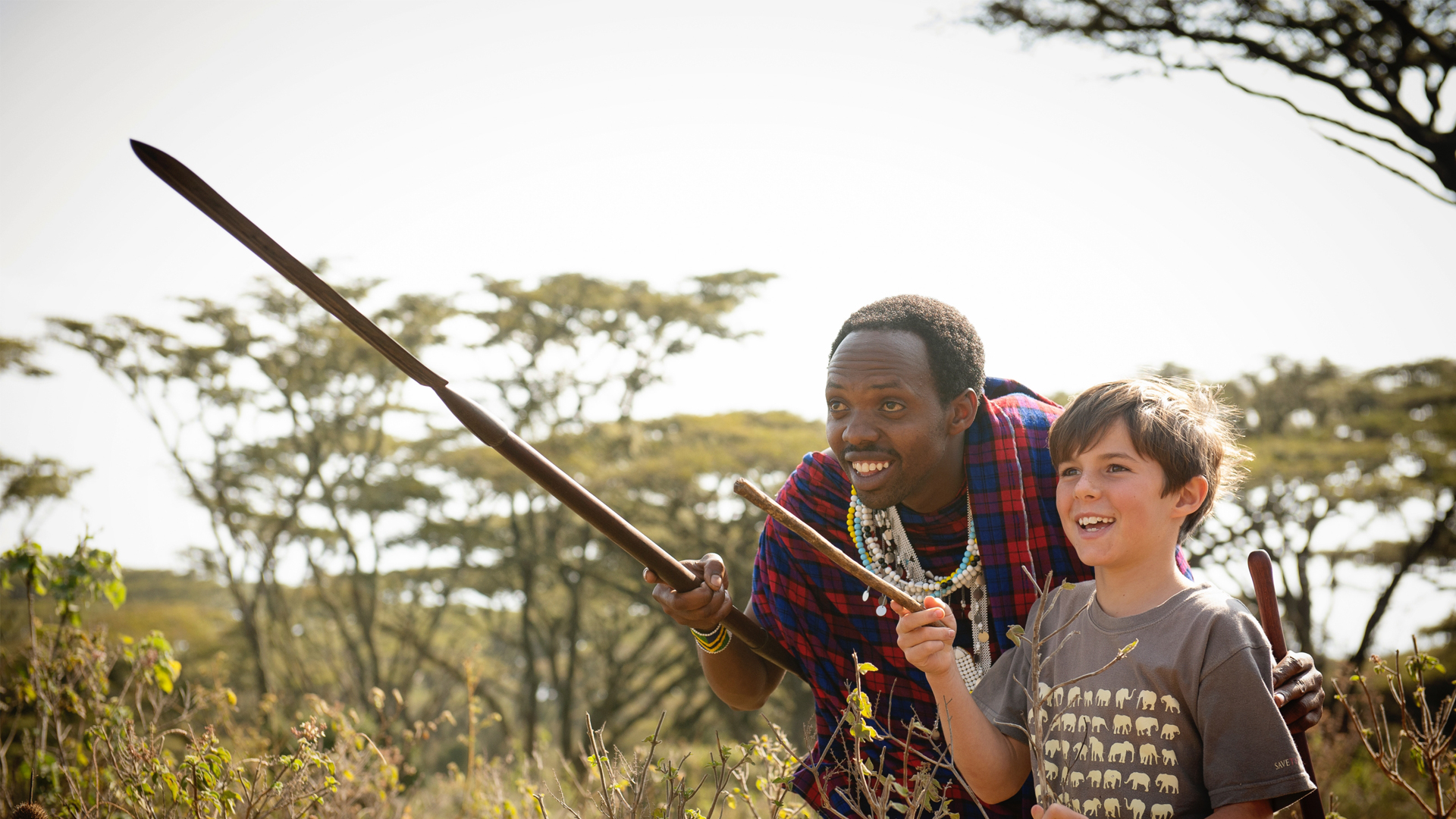 Kenya Residence means meeting a local guide who basically a walking library